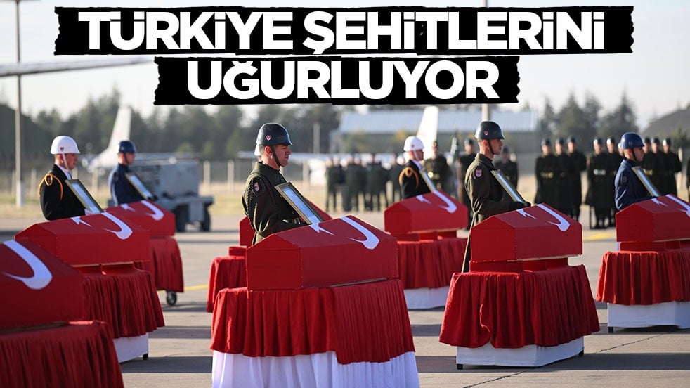 Türkiye 20 kahraman şehidini uğurluyor