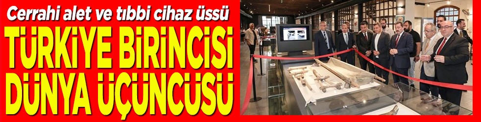 Türkiye birincisi dünya üçüncüsü