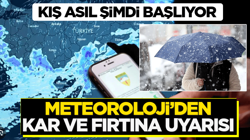 Türkiye Sibirya ve Balkanlar'ın kıskacında: Kar ve fırtına geliyor!