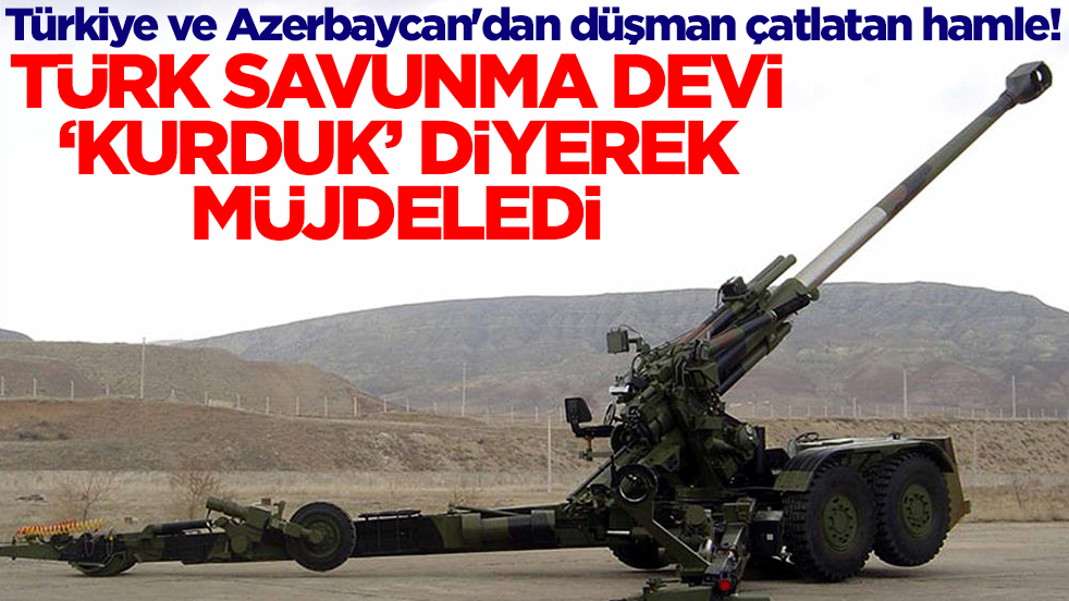 Türkiye ve Azerbaycan'dan düşman çatlatan hamle! Türk savunma devi 'kurduk' diyerek duyurdu