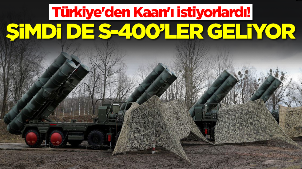 Türkiye'den Kaan'ı istiyorlardı! Şimdi de S-400 hava savunma sistemleri geliyor