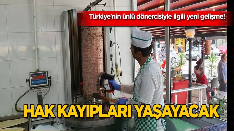 Türkiye'nin ünlü dönercisi: Milyonlarca Türk'ün vazgeçilmeziydi krizi yaşayıp iflas etmişti... Yeni gelişme yaşandı