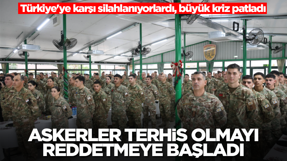 Türkiye'ye karşı silahlanıyorlardı, büyük kriz patladı: Askerler terhis olmak istemiyor
