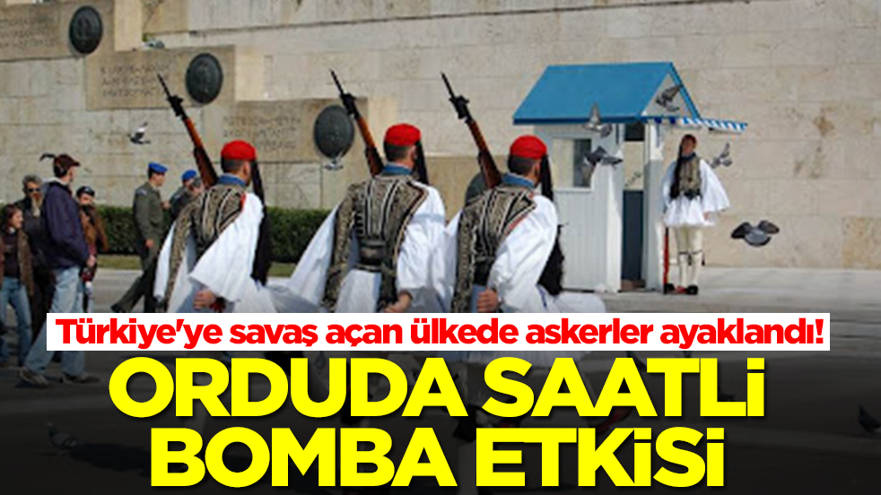 Türkiye'ye savaş açan ülkede askerler ayaklandı! Tam anlamıyla saatli bomba etkisi