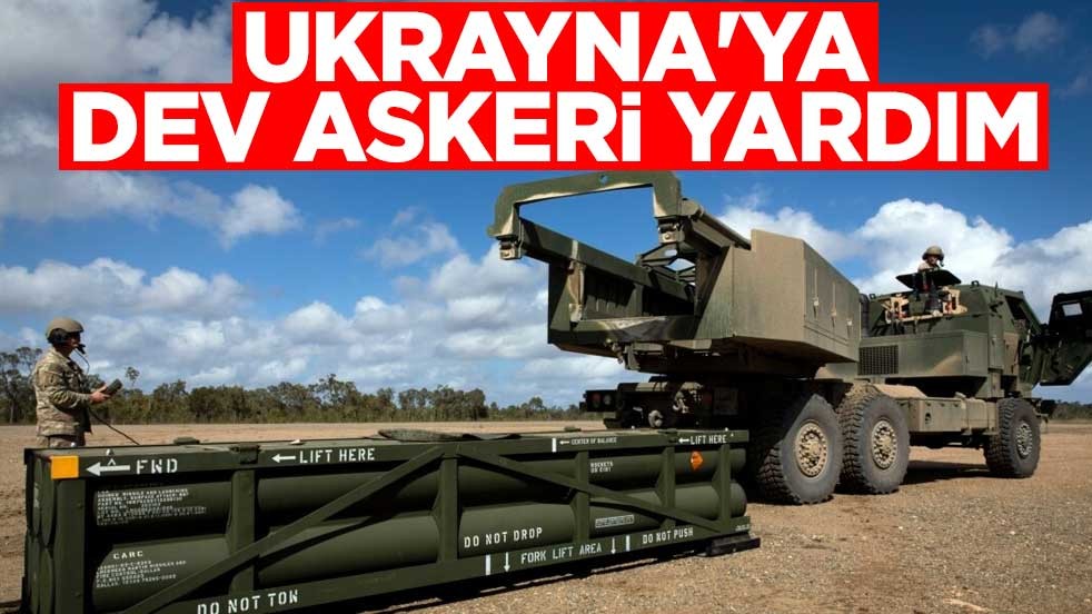 Ukrayna'ya dev askeri yardım