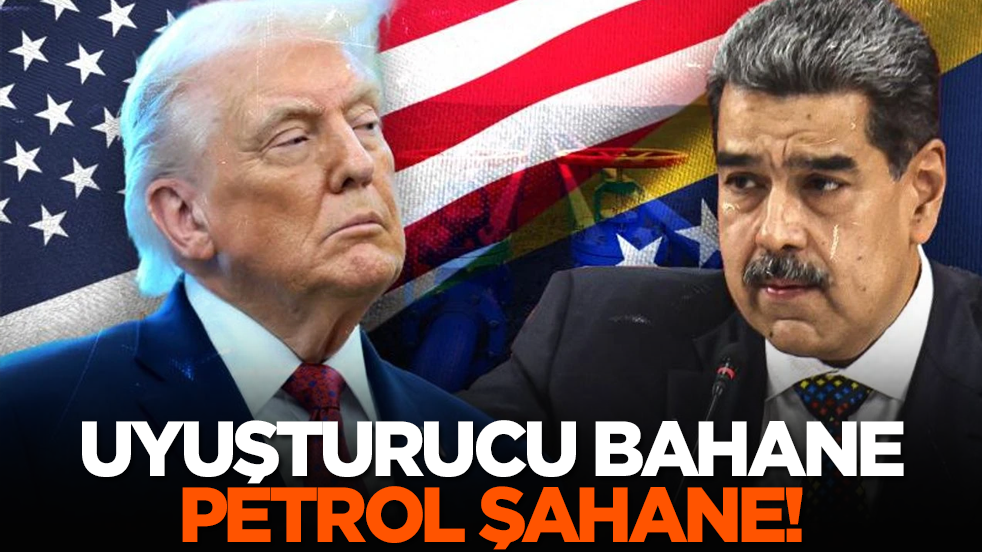 Uyuşturucu bahane petrol şahane!