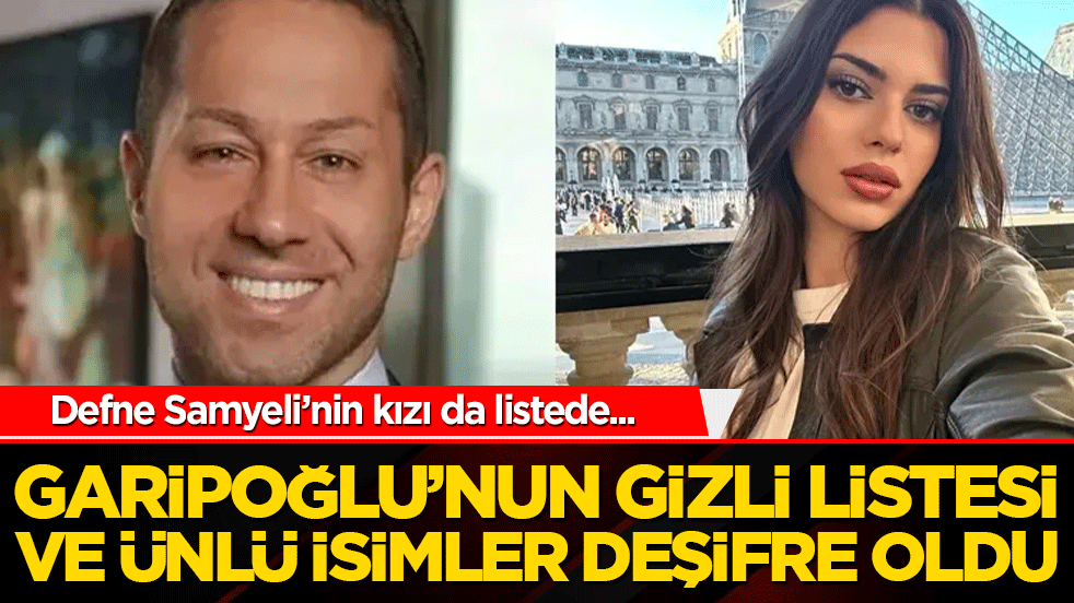 Uyuşturucu partilerine şok baskın! Garipoğlu’nun gizli listesi ve ünlü isimler deşifre oldu