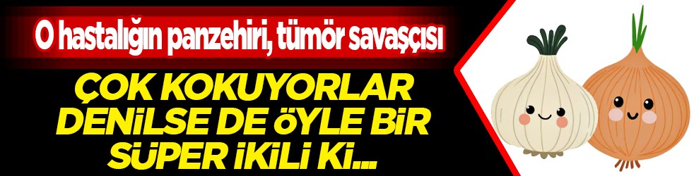 Vücuda şok etkisi yapacak... Kanserin panzehiri ikili: Şifası kokusunda, tümör savaşçısı