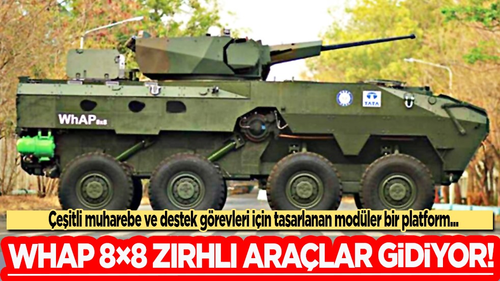 WhAP 8×8 zırhlı araç teslimatına başladılar! Kraliyet ordusuna teslim edildi...