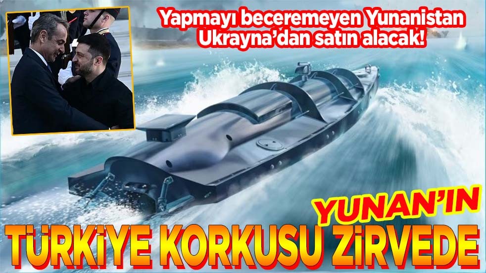 Yapmayı beceremeyen Yunanistan Ukrayna’dan satın alacak! Yunanın Türkiye korkusu zirvede!