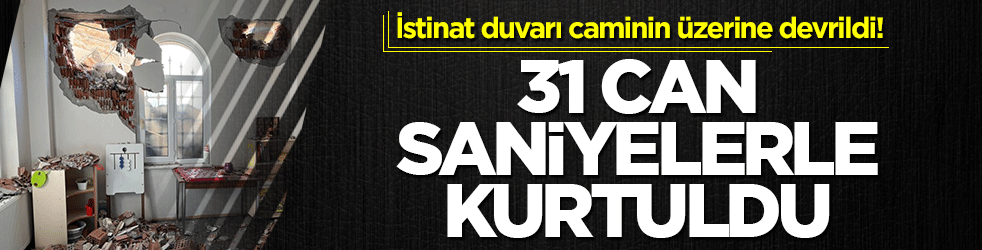 Yaşlı kadının dikkati faciayı önledi: 31 can saniyelerle kurtuldu 