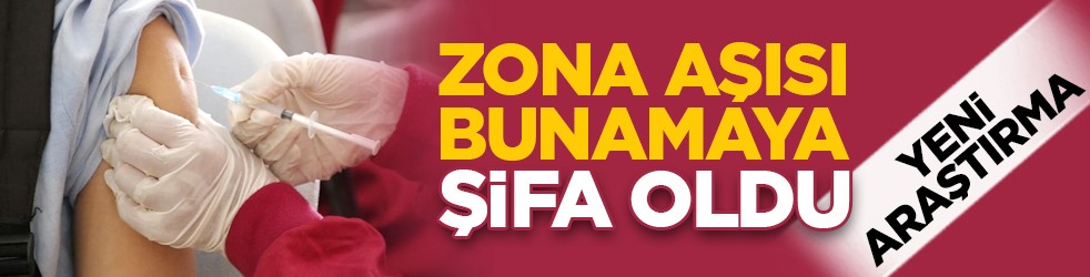Yeni araştırma: Zona aşısı bunamaya şifa oldu