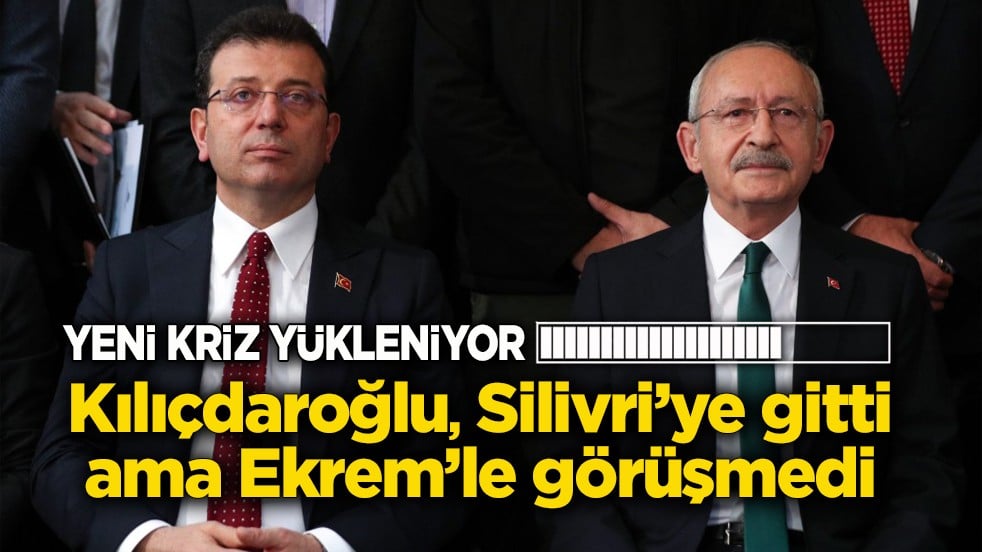 Yeni kriz yükleniyor! Kılıçdaroğlu, Silivri’ye gitti ama Ekrem’le görüşmedi!
