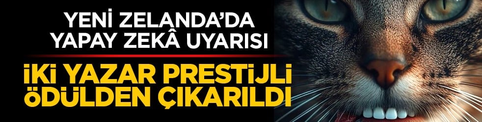 Yeni Zelanda’da yapay zekâ uyarısı: İki yazar prestijli ödülden çıkarıldı