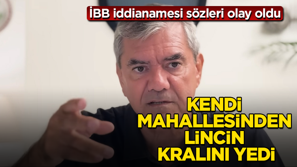 Yılmaz Özdil’in İBB iddianamesi sözleri olay oldu! Kendi mahallesinden lincin kralını yedi