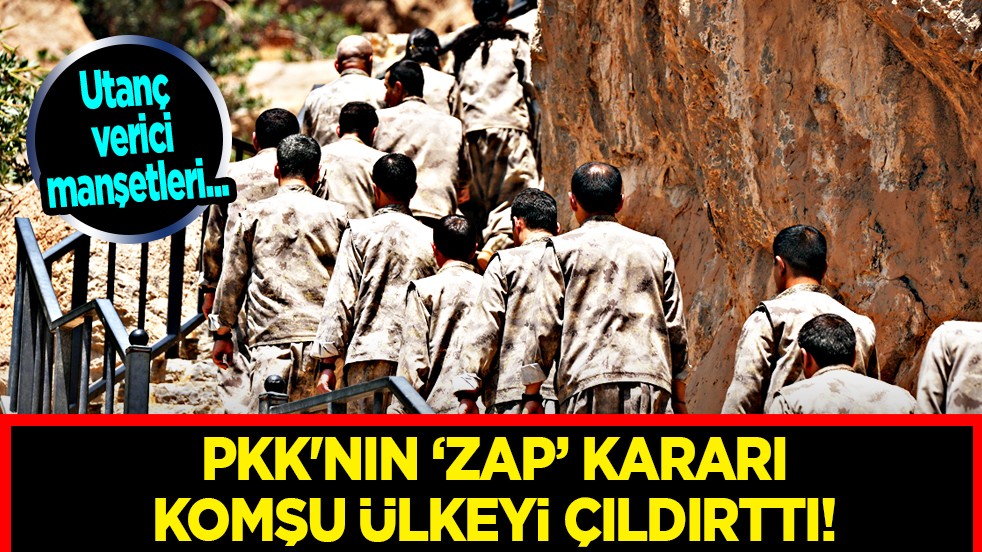 Yunan basını: PKK'nın 'Zap' kararı: utanç verici adım! Yunanistan PKK'nın Zap'tan çekilmesinden rahatsız