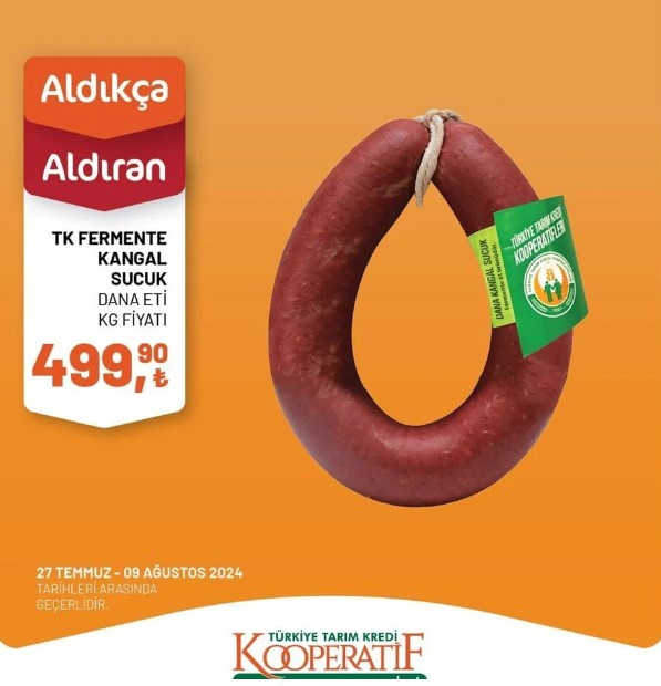 Foto - 1-9 Ağustos tarihli liste açıklandı! Tarım Kredi'de indirim rüzgarı