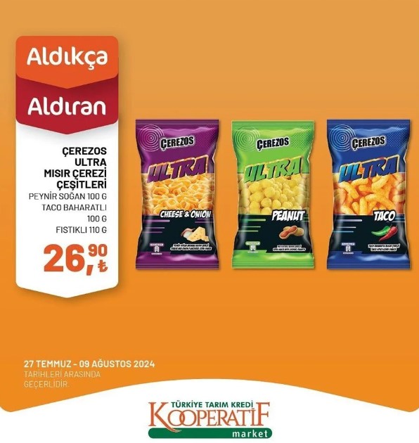 Foto - 1-9 Ağustos tarihli liste açıklandı! Tarım Kredi'de indirim rüzgarı