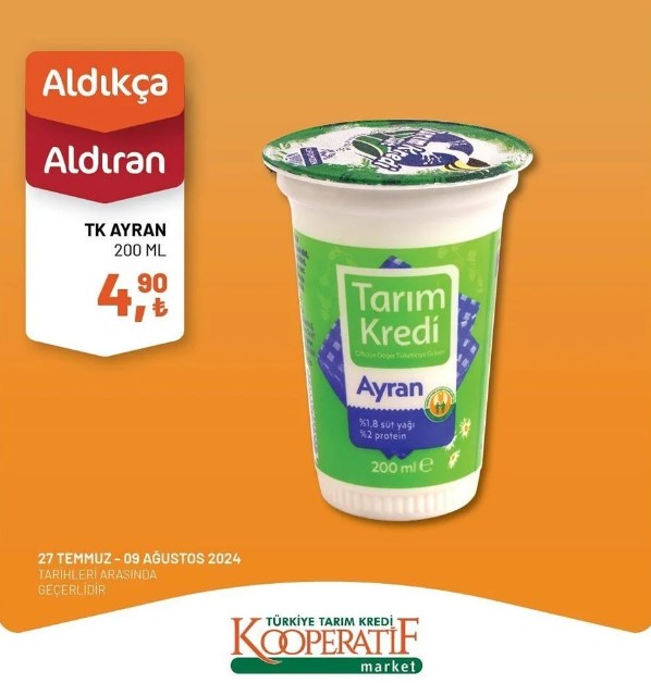 Foto - 1-9 Ağustos tarihli liste açıklandı! Tarım Kredi'de indirim rüzgarı