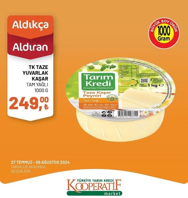 Foto - 1-9 Ağustos tarihli liste açıklandı! Tarım Kredi'de indirim rüzgarı