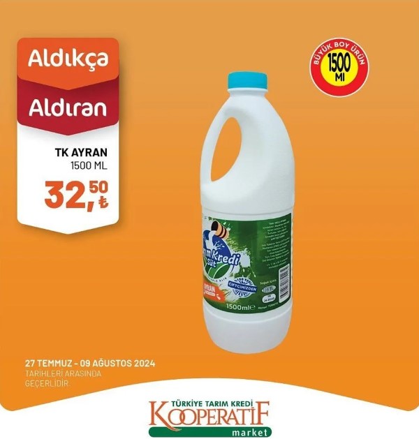 Foto - 1-9 Ağustos tarihli liste açıklandı! Tarım Kredi'de indirim rüzgarı