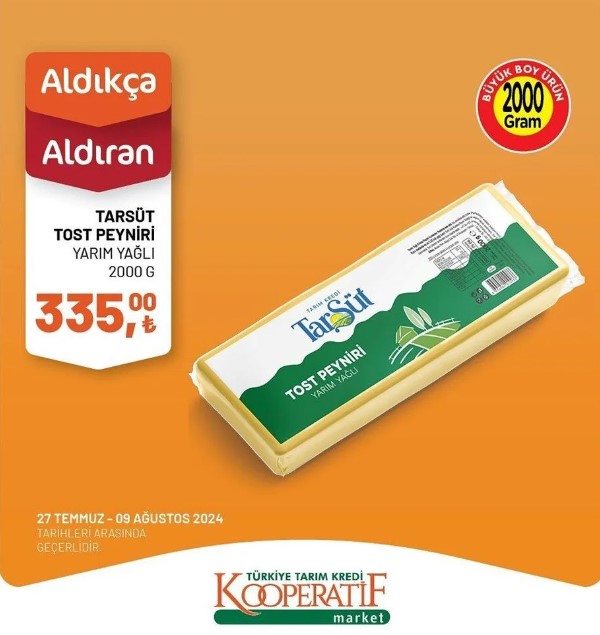 Foto - 1-9 Ağustos tarihli liste açıklandı! Tarım Kredi'de indirim rüzgarı