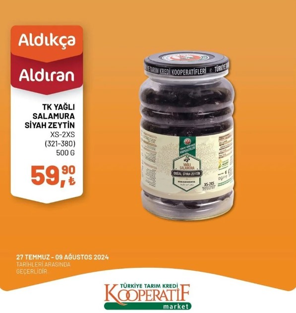 Foto - 1-9 Ağustos tarihli liste açıklandı! Tarım Kredi'de indirim rüzgarı