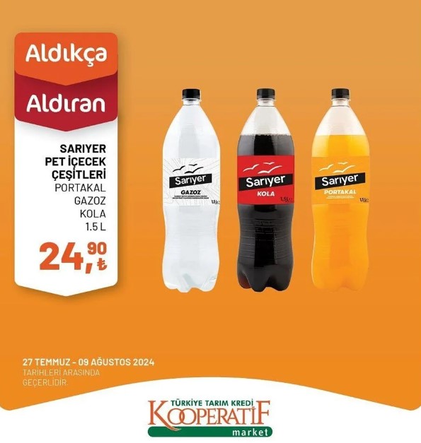 Foto - 1-9 Ağustos tarihli liste açıklandı! Tarım Kredi'de indirim rüzgarı