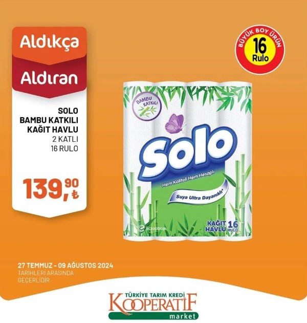 Foto - 1-9 Ağustos tarihli liste açıklandı! Tarım Kredi'de indirim rüzgarı