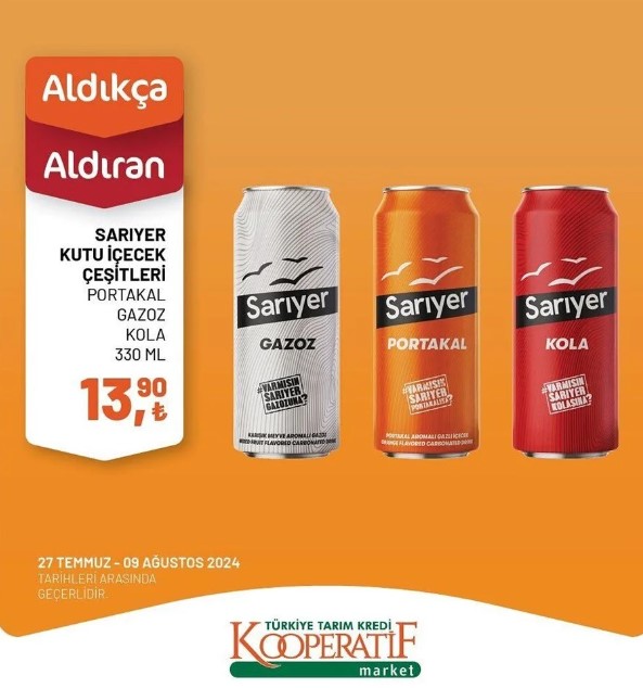 Foto - 1-9 Ağustos tarihli liste açıklandı! Tarım Kredi'de indirim rüzgarı