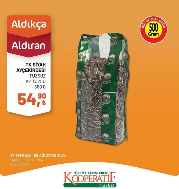 Foto - 1-9 Ağustos tarihli liste açıklandı! Tarım Kredi'de indirim rüzgarı