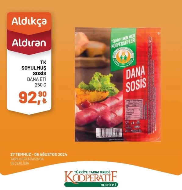 Foto - 1-9 Ağustos tarihli liste açıklandı! Tarım Kredi'de indirim rüzgarı