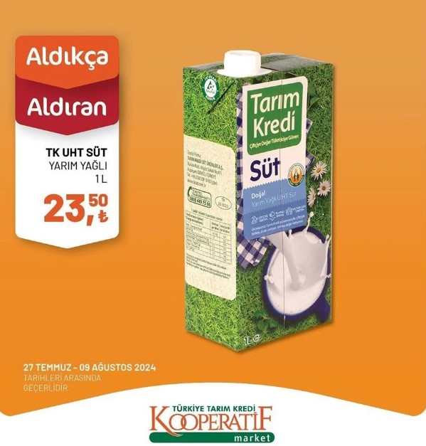 Foto - 1-9 Ağustos tarihli liste açıklandı! Tarım Kredi'de indirim rüzgarı