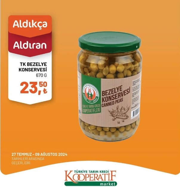 Foto - 1-9 Ağustos tarihli liste açıklandı! Tarım Kredi'de indirim rüzgarı