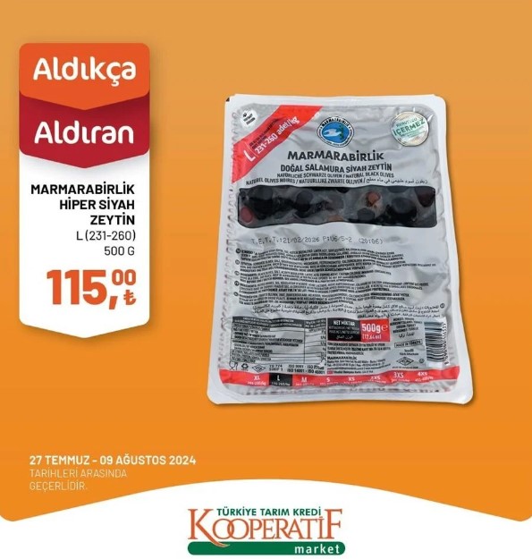 Foto - 1-9 Ağustos tarihli liste açıklandı! Tarım Kredi'de indirim rüzgarı