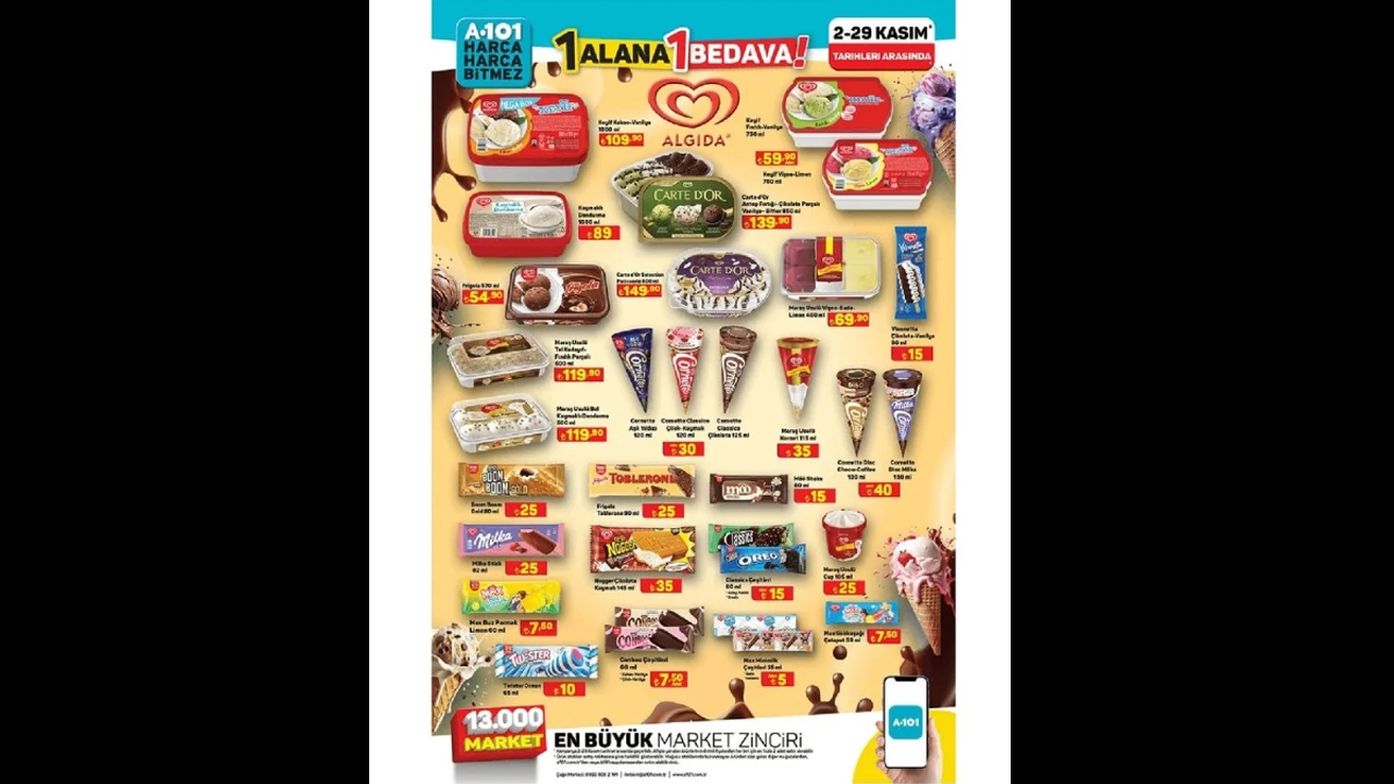 Foto - 1 alana 1 bedava kampanyası başladı! A101’de 25-29 Kasım indirimleri fırtına gibi geldi