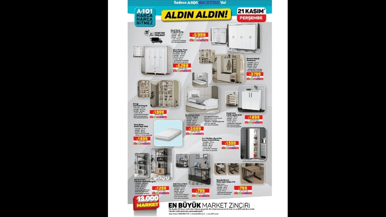 Foto - 1 alana 1 bedava kampanyası başladı! A101’de 25-29 Kasım indirimleri fırtına gibi geldi