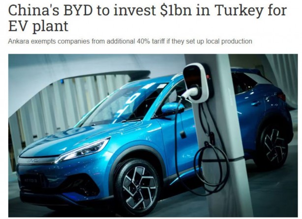 Foto - 1 milyarlık yatırım dünya gündeminde! Çinliler Türkiye’ye geliyor