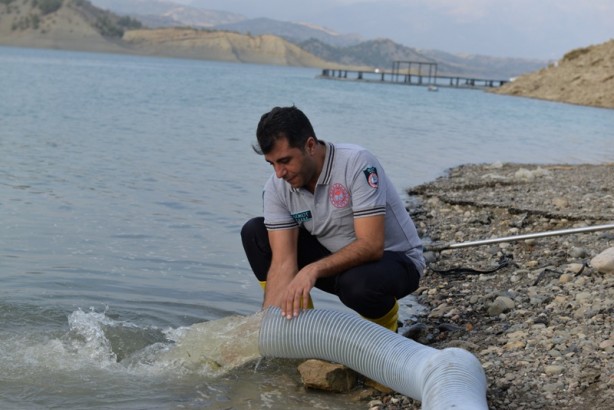 Foto - 1 milyon 489 bin tane! Kahramanmaraş'ta baraj ve göletlere bırakıldı