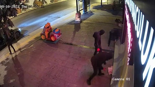 1 milyon liralık hırsızlık kamerada