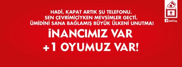 Foto - '+1 oyumuz var' capsleri hızla yayılıyor