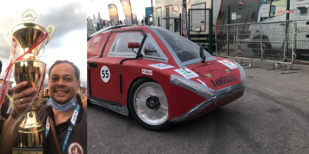 Foto - 1 TL ile 250 kilometre giden elektrikli araç yaptılar! TEKNOFEST'ten 2 ödül ile döndüler