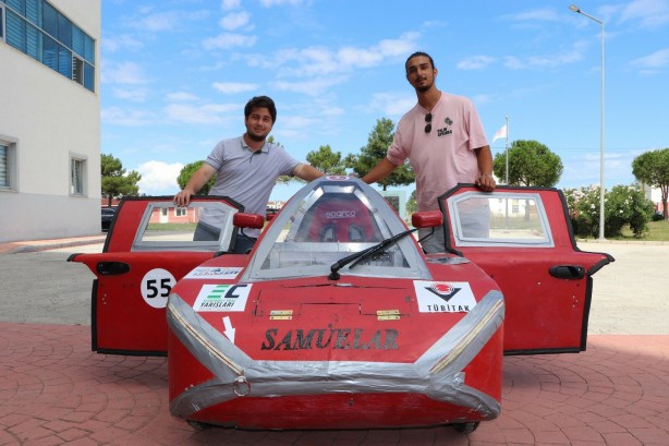 Foto - 1 TL ile 250 kilometre giden elektrikli araç yaptılar! TEKNOFEST'ten 2 ödül ile döndüler