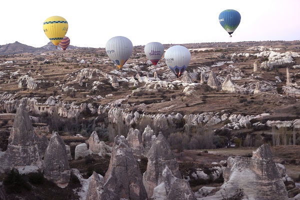 Foto - 10 ayda 550 bin kişi gökyüzünde süzüldü