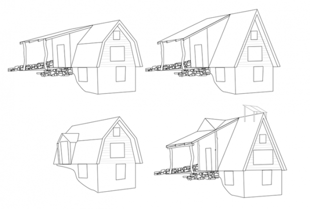 Foto - Kendilerine 10 bin liraya ev yaptılar!