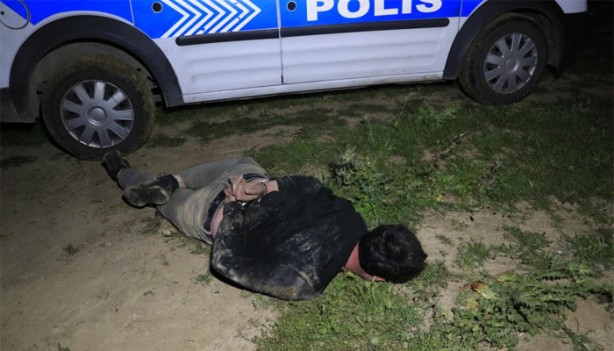 10 km kaçtı, ilginç bir şekilde yakalandı