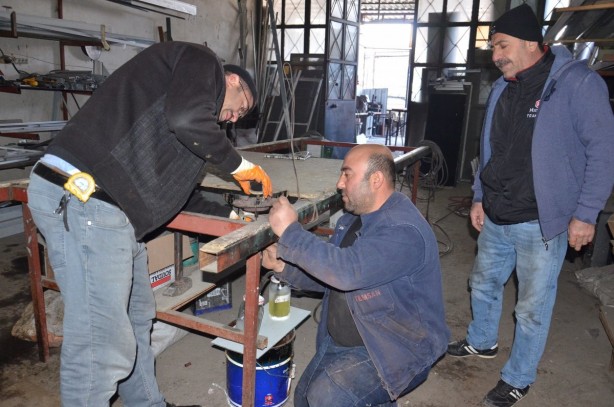 Foto - 10 liralık benzinle 10 saat ısı üreten sistem