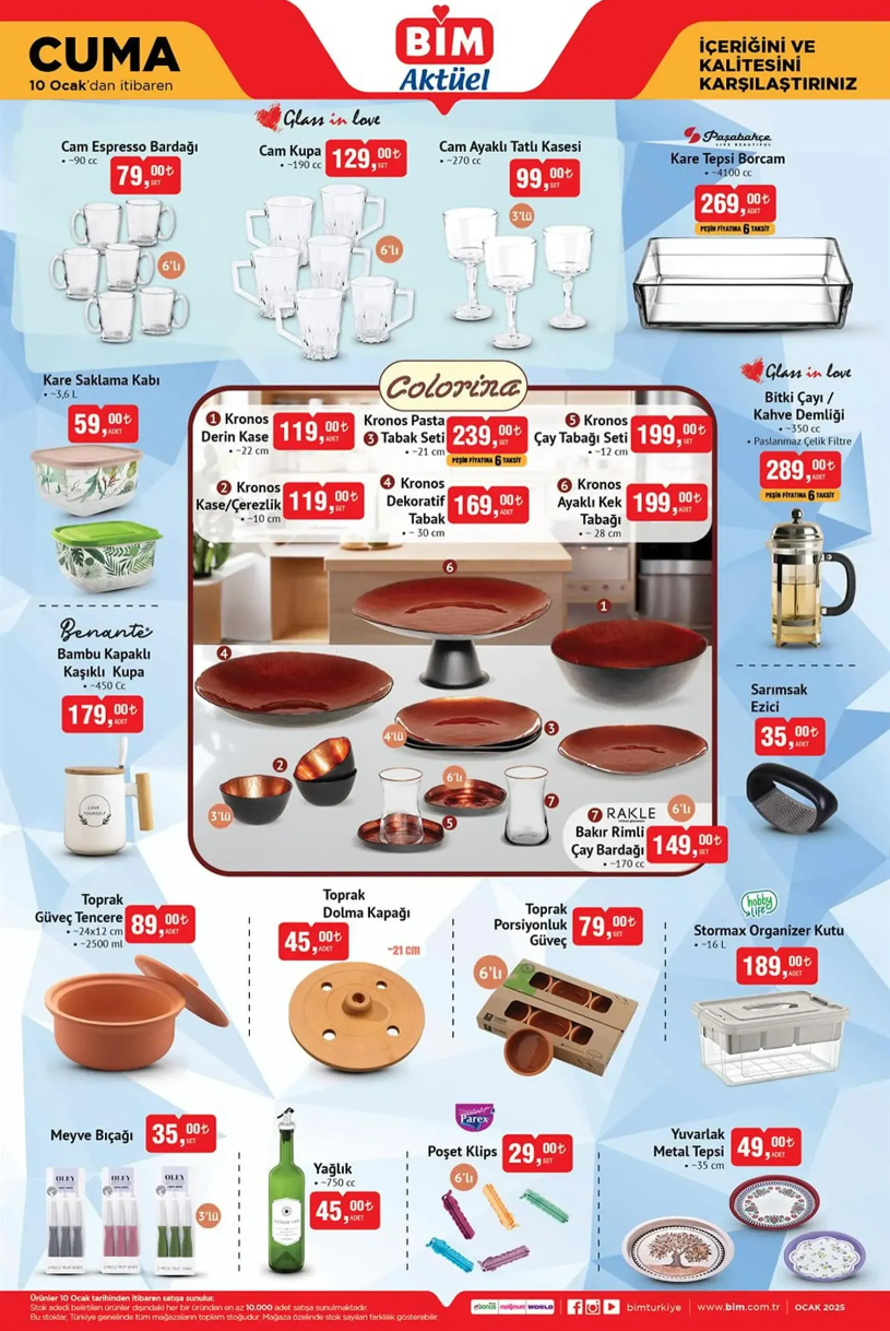 Foto - 10 Ocak BİM kataloğu fırsatlarla dolu! Hangi ürünler dikkat çekiyor?