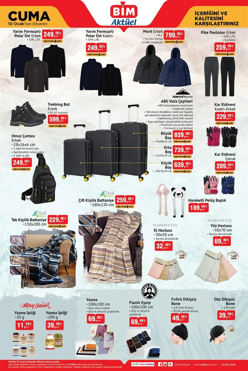 Foto - 10 Ocak BİM kataloğu fırsatlarla dolu! Hangi ürünler dikkat çekiyor?