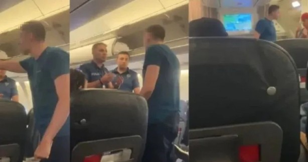 10 tane fabrikam diyerek olay çıkaran yolcu tutuklandı!